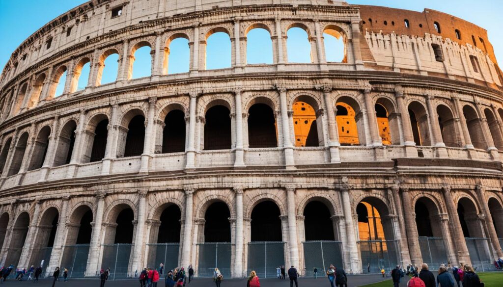 Colosseum early morning